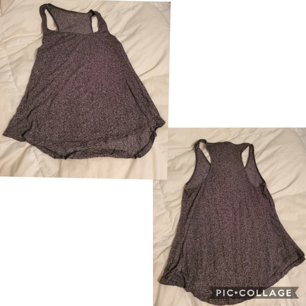 Grey Speckled Sports Tank